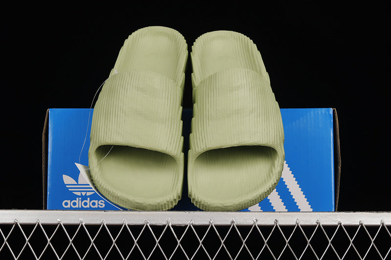 adidasMens Adilette 22 - Magic Lime Slides