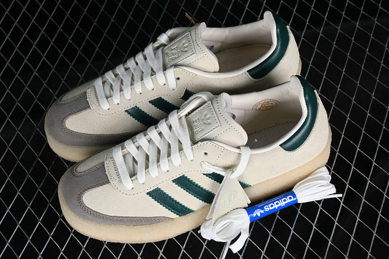 adidasMens Ronnie Fieg x Clarks x 8TH Street Samba - White