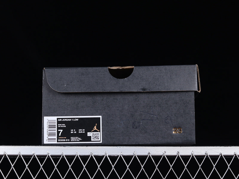 Air Jordan 1 AJ1 Low - Bordeaux