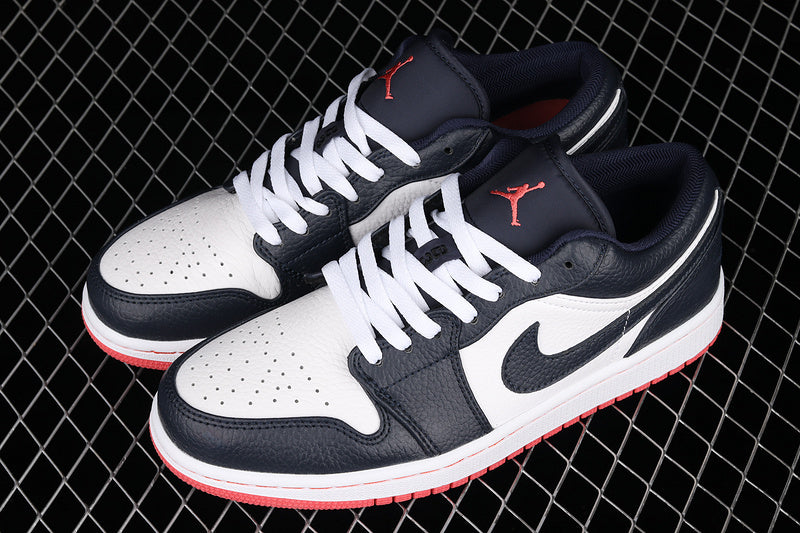 Air Jordan 1 AJ1 Low Obsidian - Ember Glow
