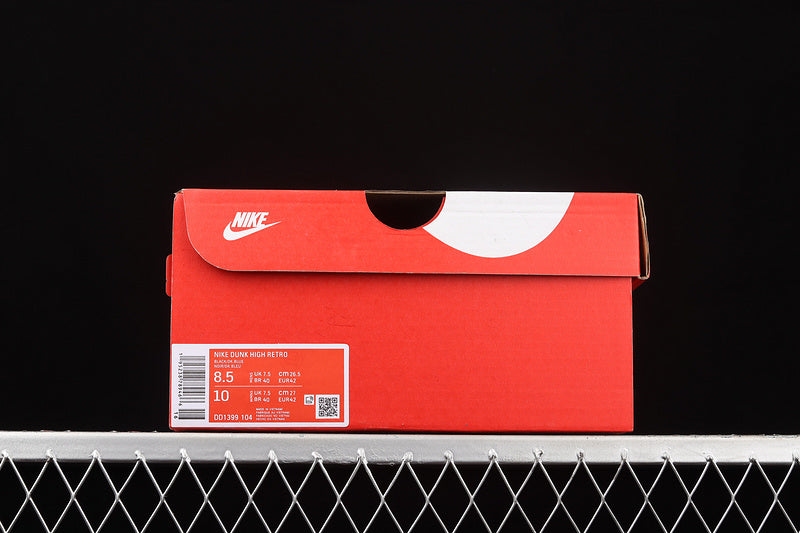 NikeMens Dunk High Championship - Navy