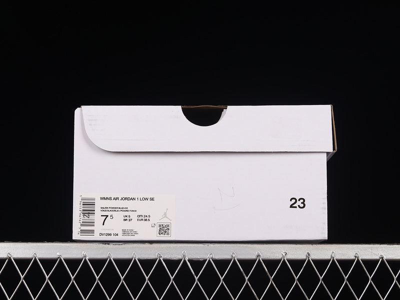 Air Jordan 1 AJ1 Low Reverse - Ice Blue
