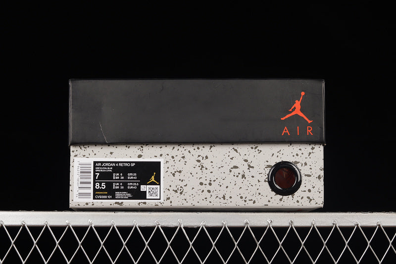 Off-White x Air Jordan 4 AJ4 Retro - Sail