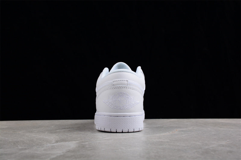 Air Jordan 1 AJ1 Low Quilted - Triple White
