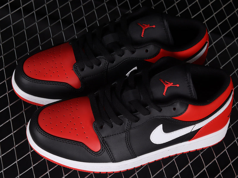 Air Jordan 1 AJ1 Low Alternate - Bred Toe