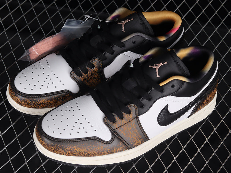 Air Jordan 1 AJ1 Low Wear Away - Yellow