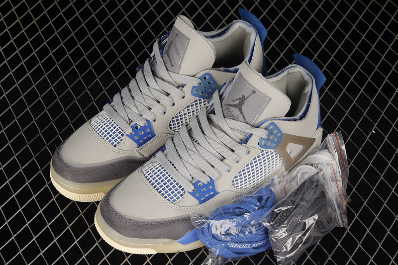 Off-White x Air Jordan 4 AJ4 Retro - Sail