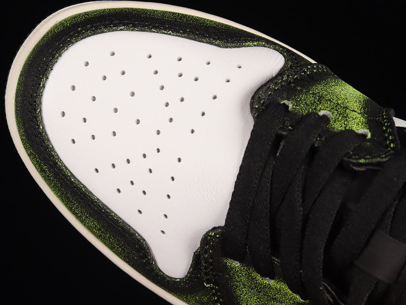 Air Jordan 1 AJ1 Low Wear Away - Electric Green