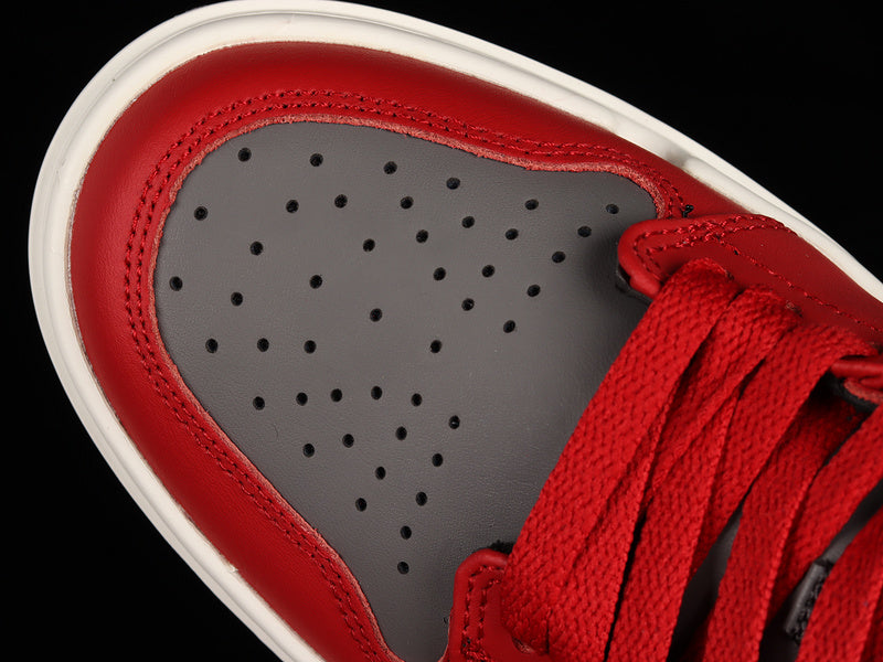 Unisex Air Jordan 1 AJ1 Low Elevate - Red/Grey