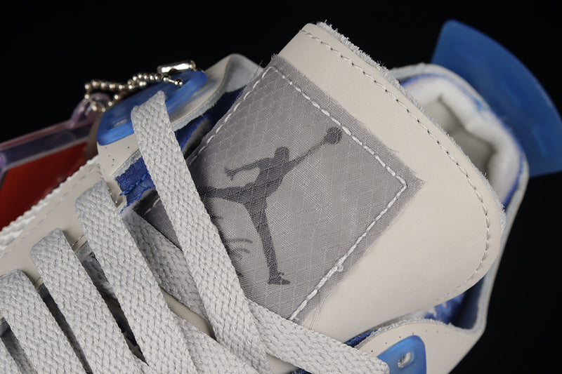 Off-White x Air Jordan 4 AJ4 Retro - Sail