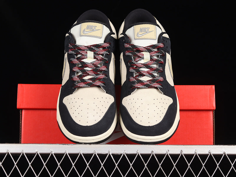 NikeMens Dunk Low LX - Black/Cream