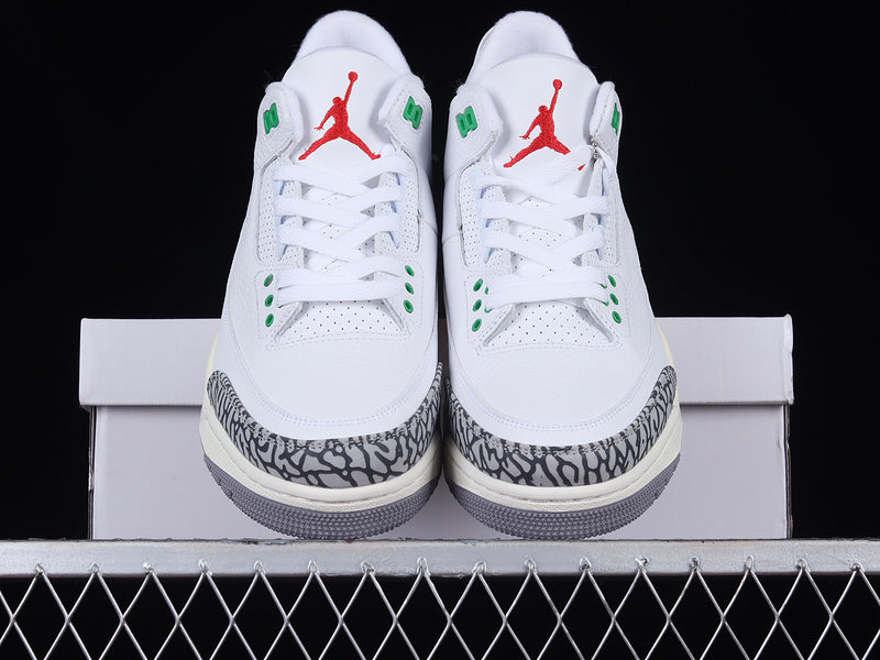 Air Jordan 3  AJ3 Retro - Lucky Green