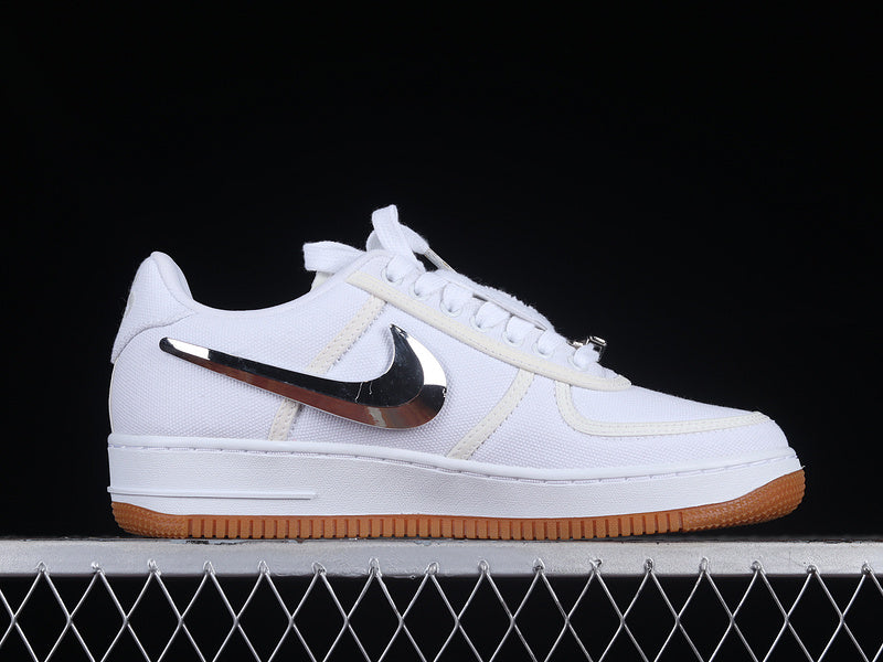 NikeUnisex Air Force 1 AF1 Low Travis Scott - White