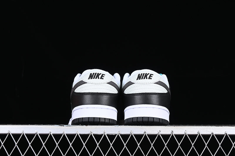 NikeMens Dunk Low - Orange Mini Swoosh