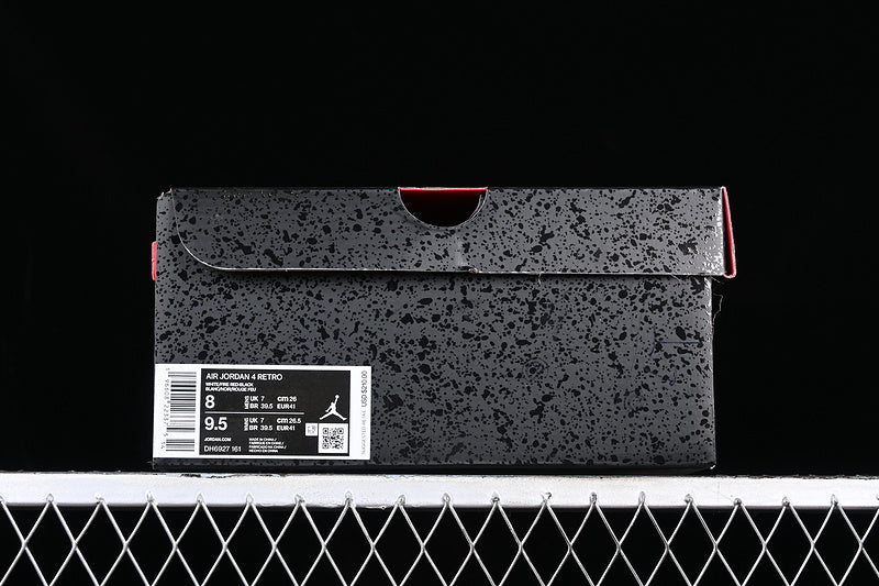 NikeMens Air Jordan 4 AJ4 - Cement Red