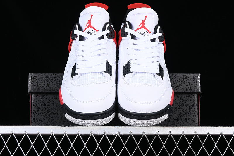 NikeMens Air Jordan 4 AJ4 - Cement Red