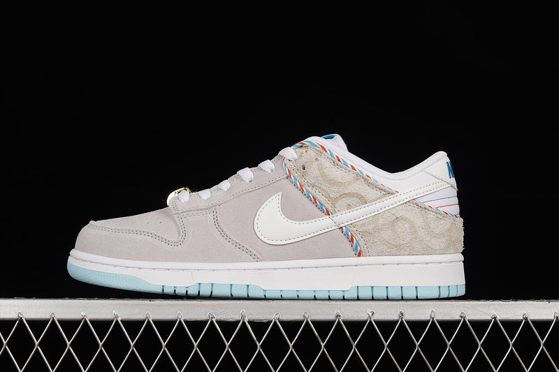 NikeSB Dunk Low Retro Barber Shop - Light Grey