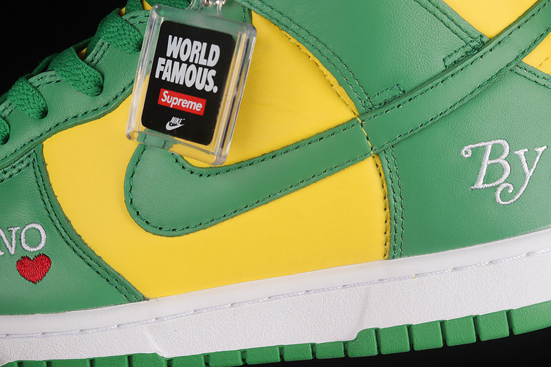 Supreme x NikeMens Dunk High - Brazil