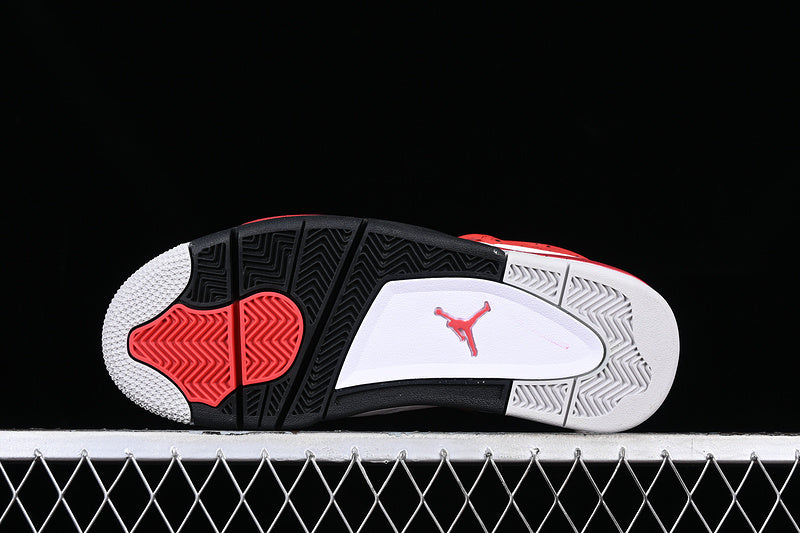 NikeMens Air Jordan 4 AJ4 - Cement Red