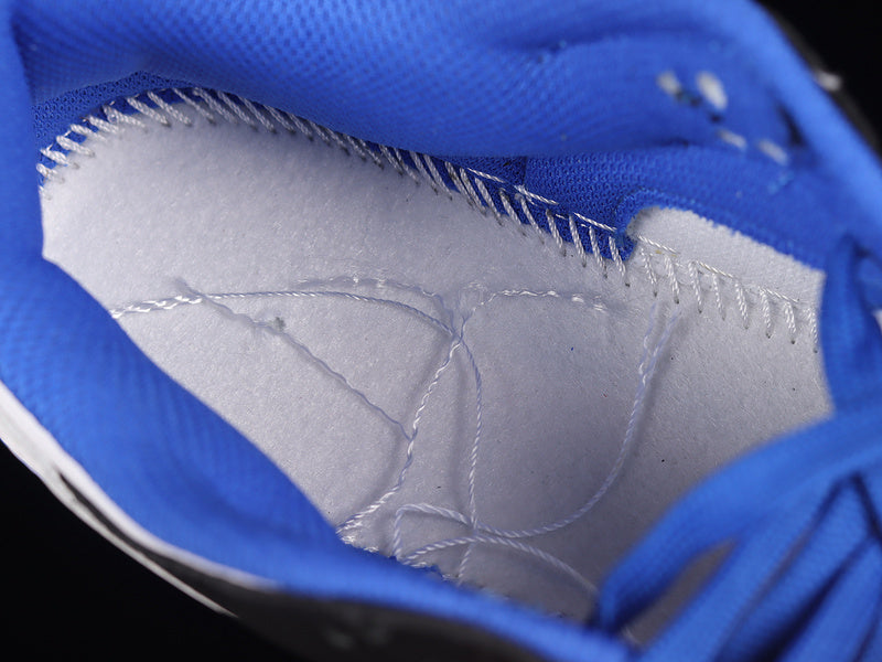 NikeMens Dunk Low - White/Black Royal