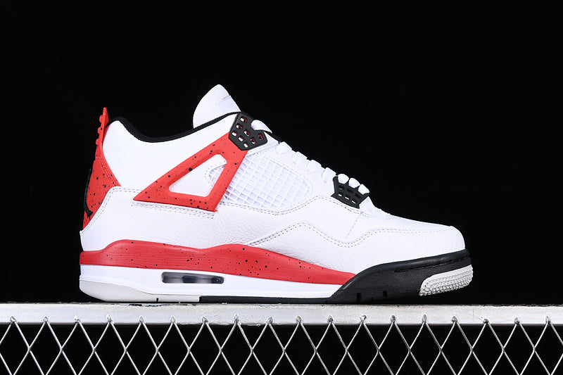 NikeMens Air Jordan 4 AJ4 - Cement Red