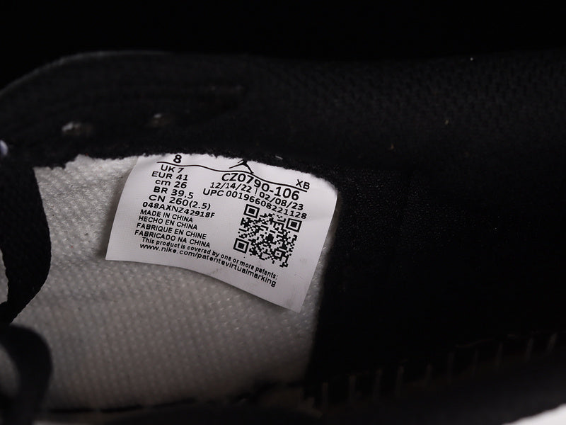 Air Jordan 1 AJ1 Retro Low - Black Toe