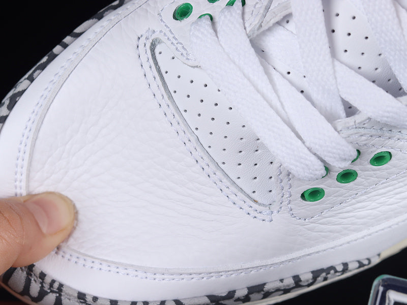 Air Jordan 3  AJ3 Retro - Lucky Green