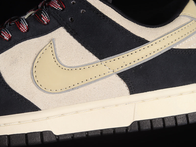 NikeMens Dunk Low LX - Black/Cream
