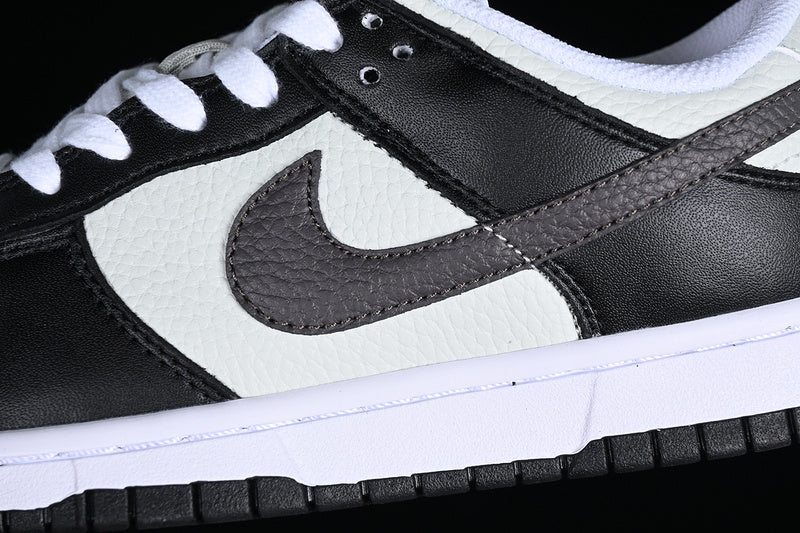 NikeMens Dunk Low - Orange Mini Swoosh