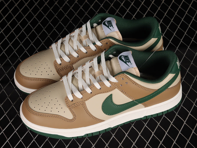 NikeMens Dunk Low Rattan - Brown/Canyon