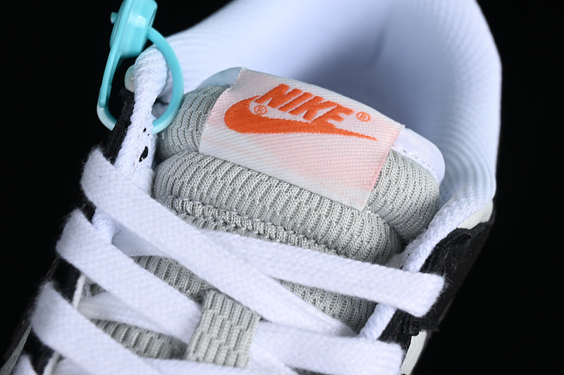 NikeMens Dunk Low - Orange Mini Swoosh