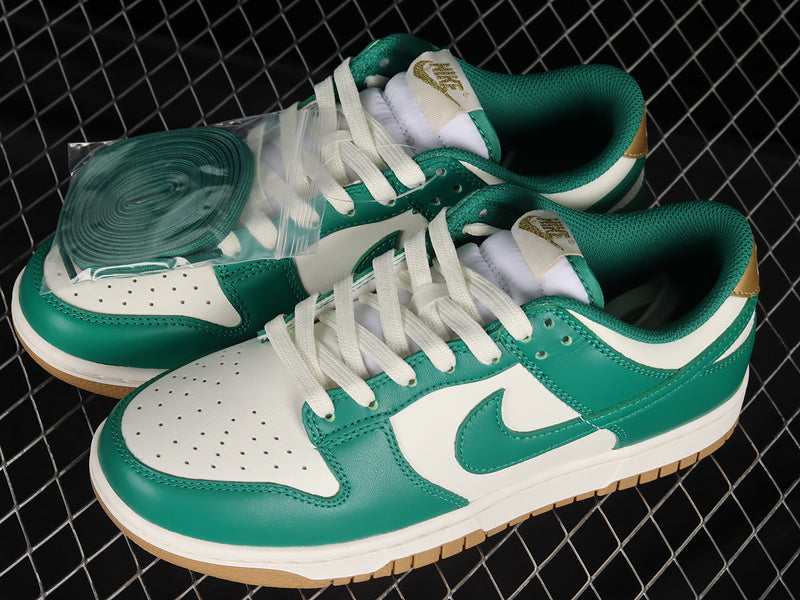 NikeMens Dunk Low - Green/Gold