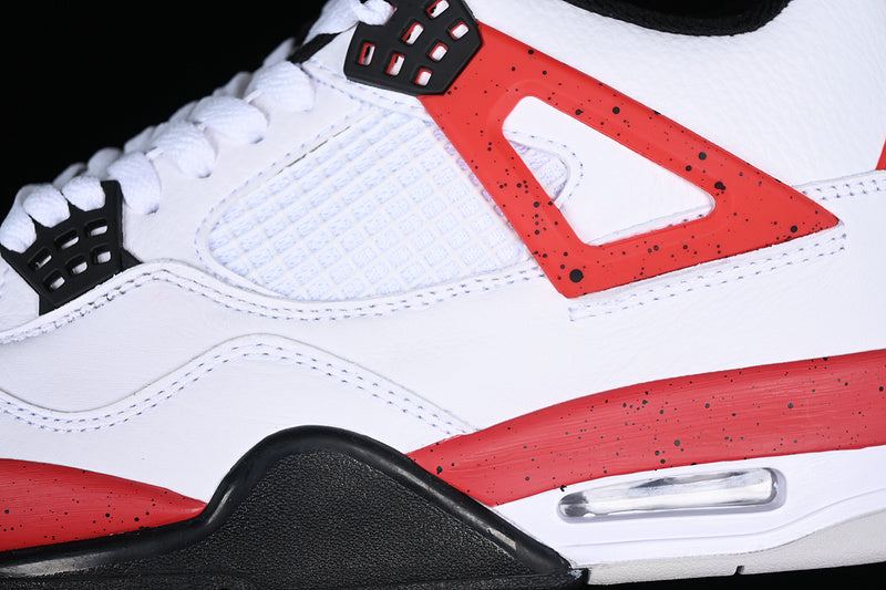 NikeMens Air Jordan 4 AJ4 - Cement Red