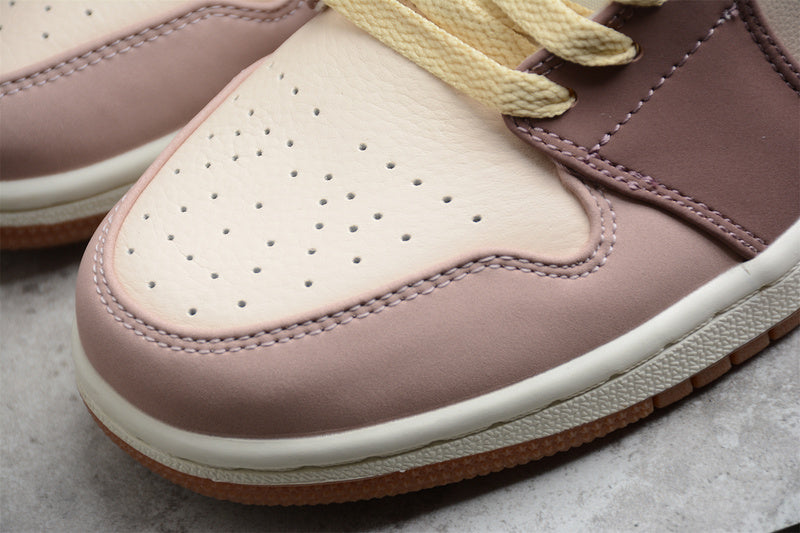 Unisex Air Jordan 1 AJ1 Mid - Pony Smoky Mauve