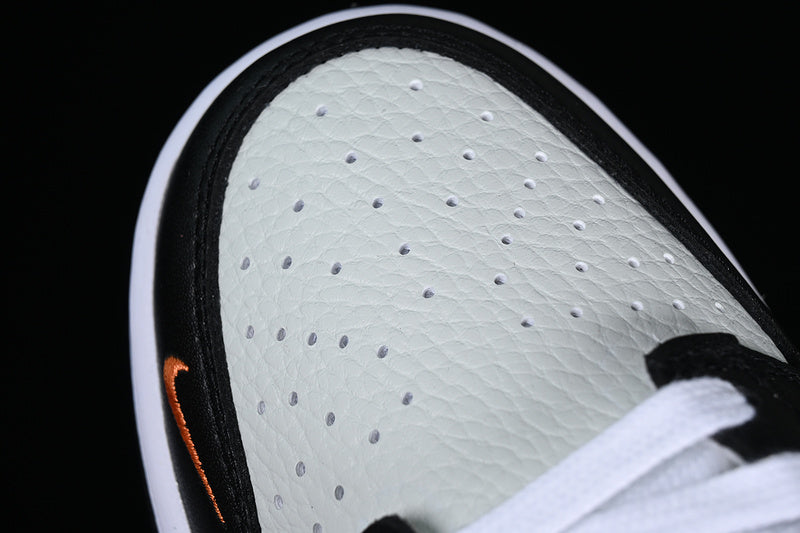 NikeMens Dunk Low - Orange Mini Swoosh