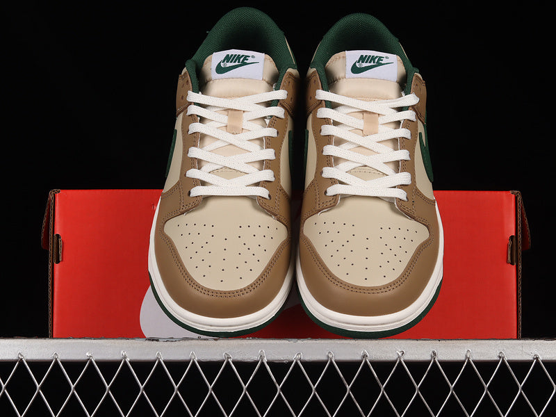 NikeMens Dunk Low Rattan - Brown/Canyon