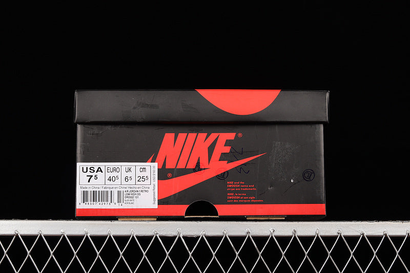 Air Jordan 1 AJ1 Low Homage - Black/White