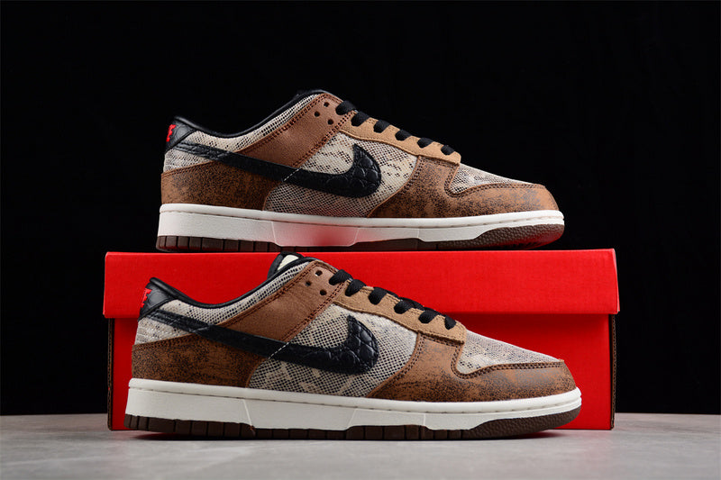 NikeSB Dunk Low Brown - Snakeskin