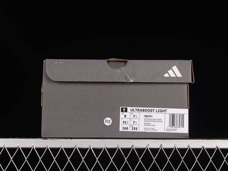 adidasMens Ultra Boost Light - White/Black