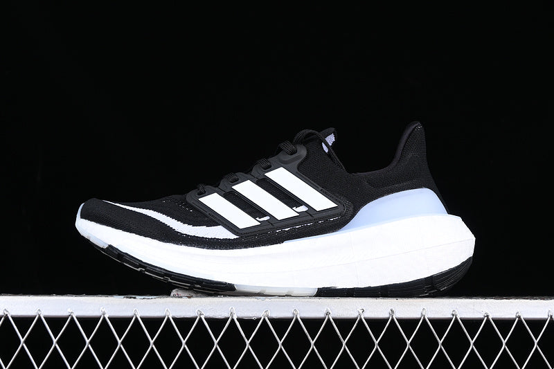 adidasMens UltraBoost Light Core - White Panda