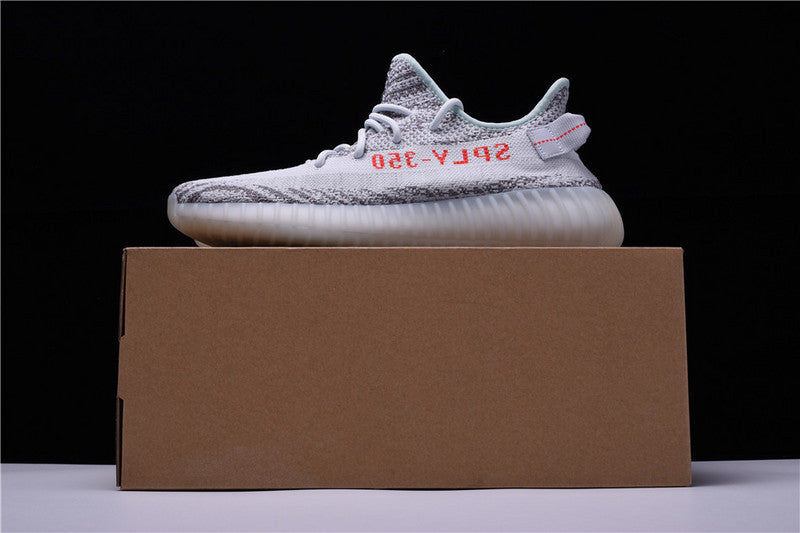 adidasMens Yeezy 350 V2 - Tint Blue