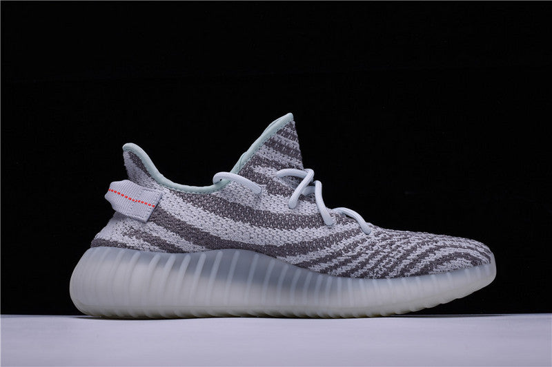 adidasMens Yeezy 350 V2 - Tint Blue