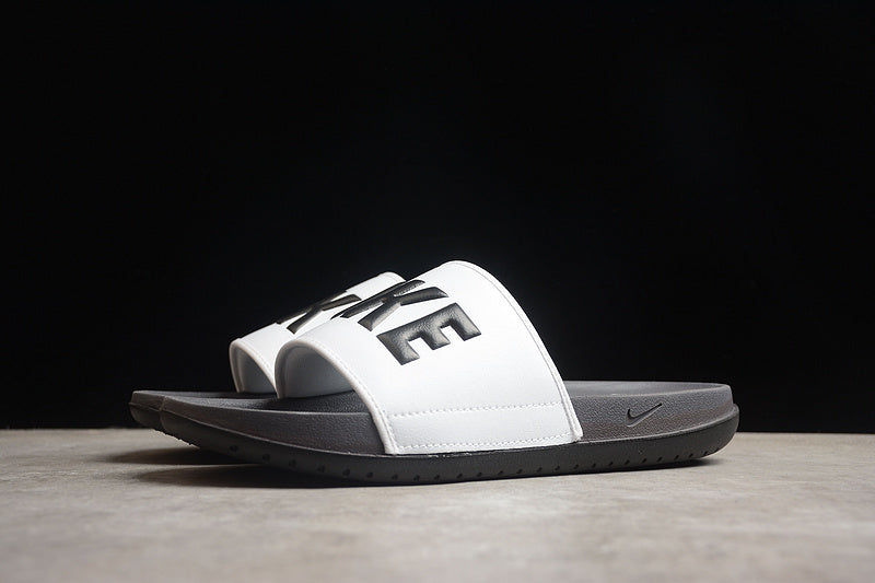 NikeMens Offcourt Flip-Flop Slide - Black/White