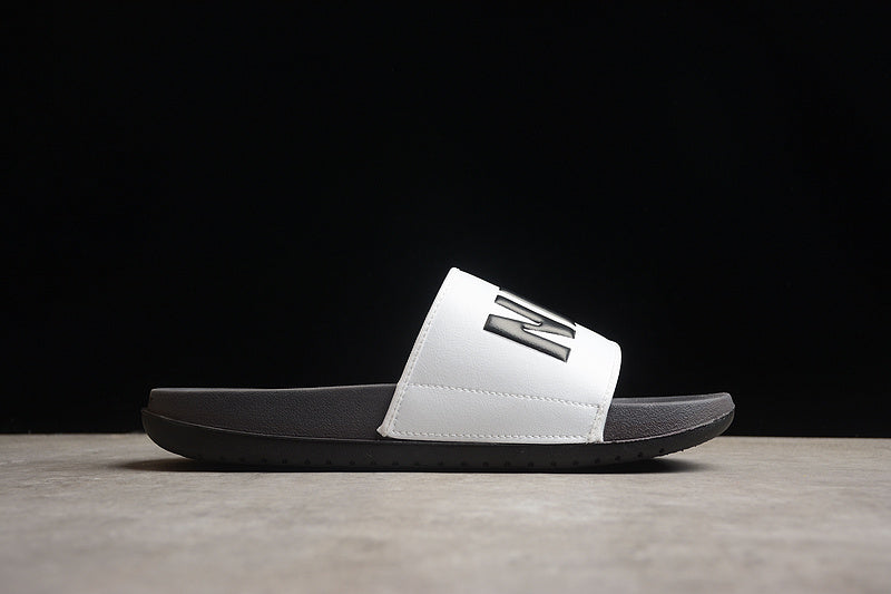 NikeMens Offcourt Flip-Flop Slide - Black/White