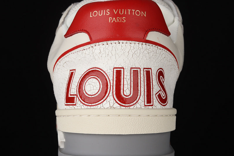 LouisVuitton Trainer Strape - White/Red