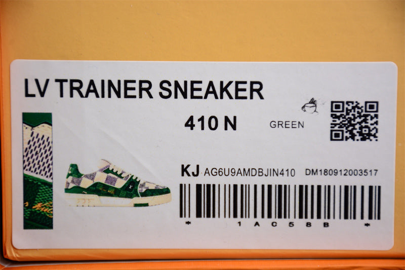 LouisVuitton Trainer Damier - White