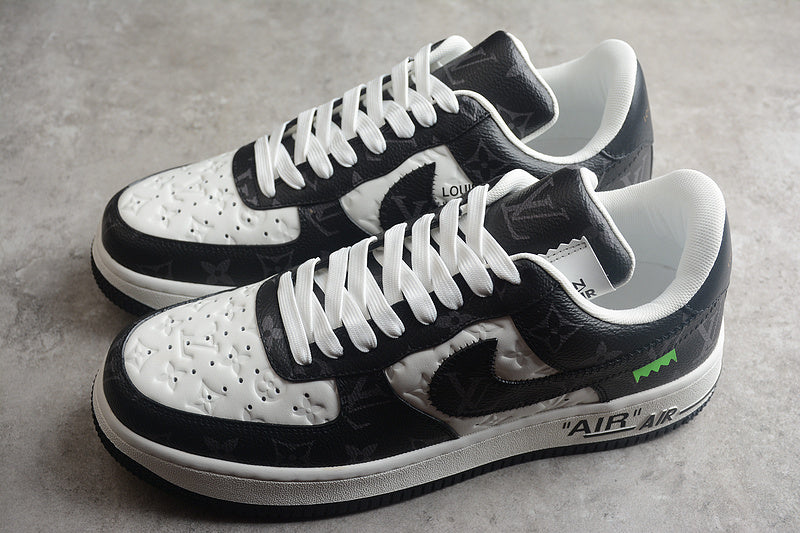 Louis Vuitton x NikeMens Air Force 1 AF1 Low - White/Black