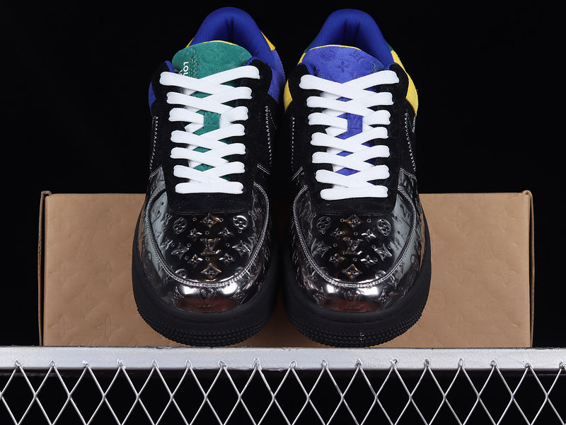 Louis Vuitton x NikeMens Air Force 1 AF1 - Virgil Abloh Black