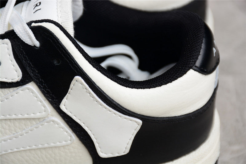 Amiri Skel Top Low - Black/White