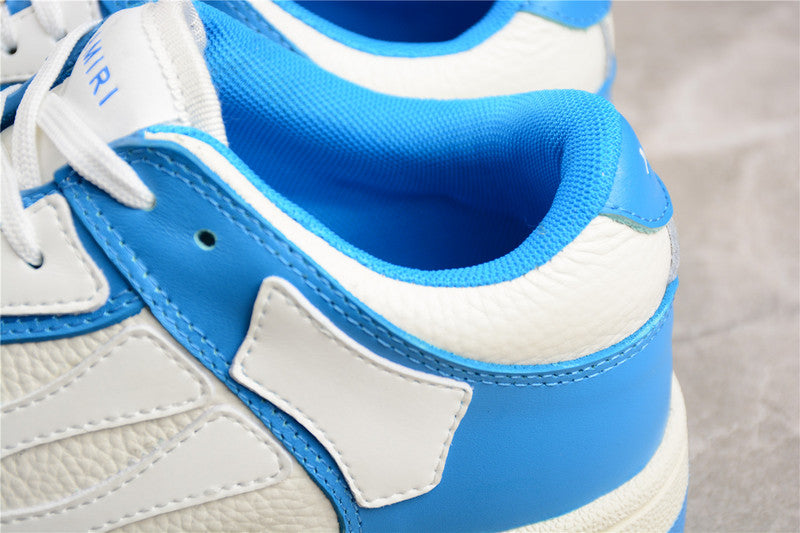 Amiri Skel Top Low - Blue/White